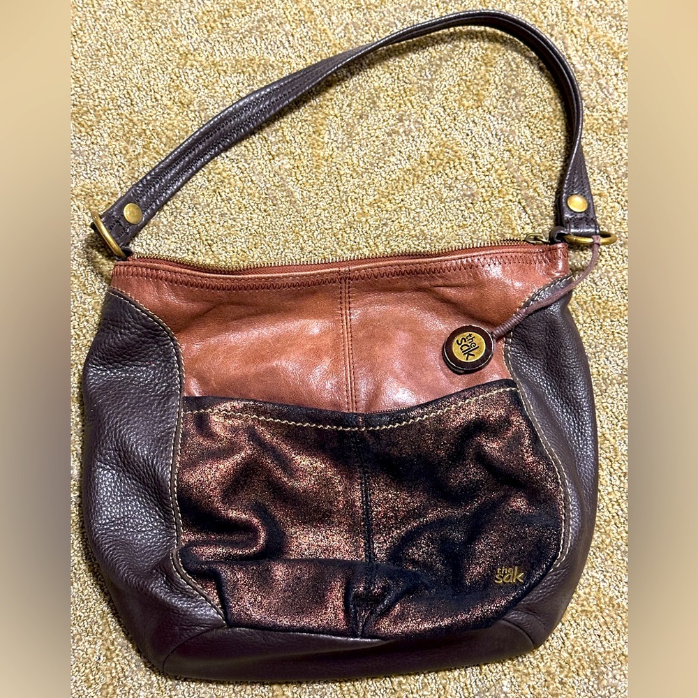 The Sak Two-Toned Shoulder Bag (retired design)